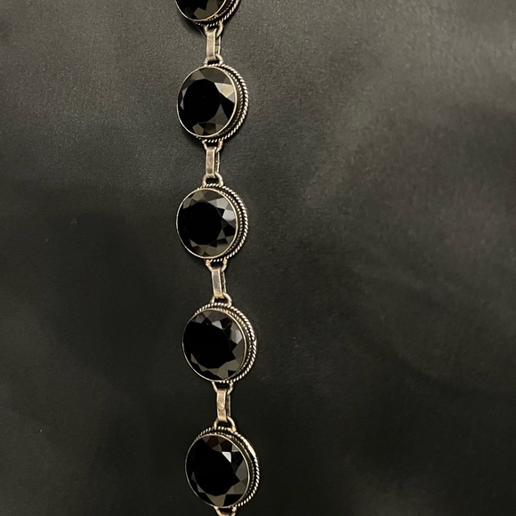 Jewelry - Black Onyx Silver Bracelet